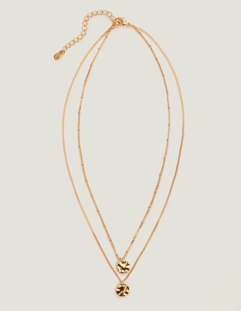 Delicate Layered Necklace - Gold Delicate Layered Necklace - Gold