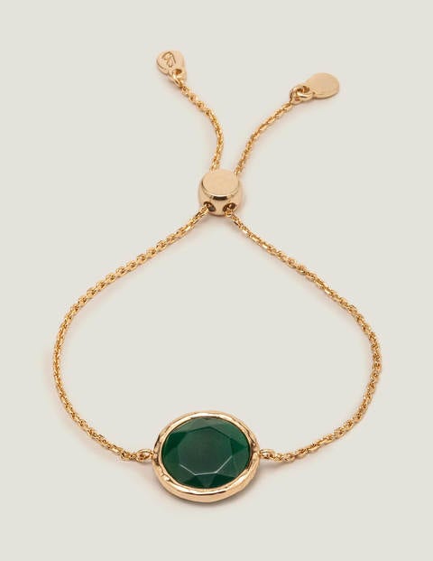 Semi-Precious Bracelet - Green Agate Semi-Precious Bracelet - Green Agate