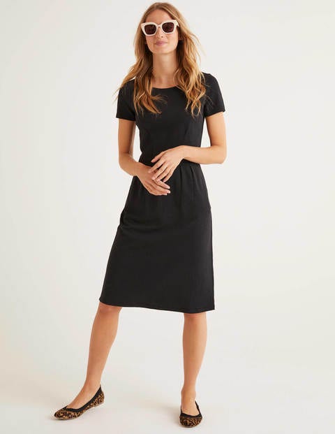 Phoebe Jersey Dress - Black Phoebe Jersey Dress - Black