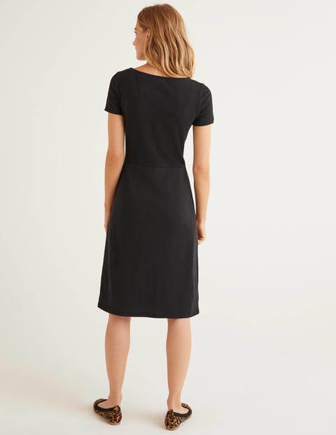Phoebe Jersey Dress - Black Phoebe Jersey Dress - Black