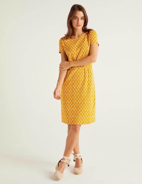 Phoebe Jersey Dress - Tuscan Sun, Grape Geo Phoebe Jersey Dress - Tuscan Sun, Grape Geo