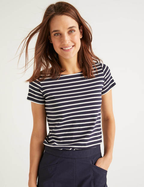 Short Sleeve Breton - Navy/Ivory Short Sleeve Breton - Navy/Ivory