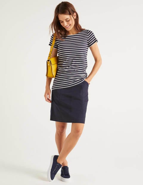 Short Sleeve Breton - Navy/Ivory Short Sleeve Breton - Navy/Ivory
