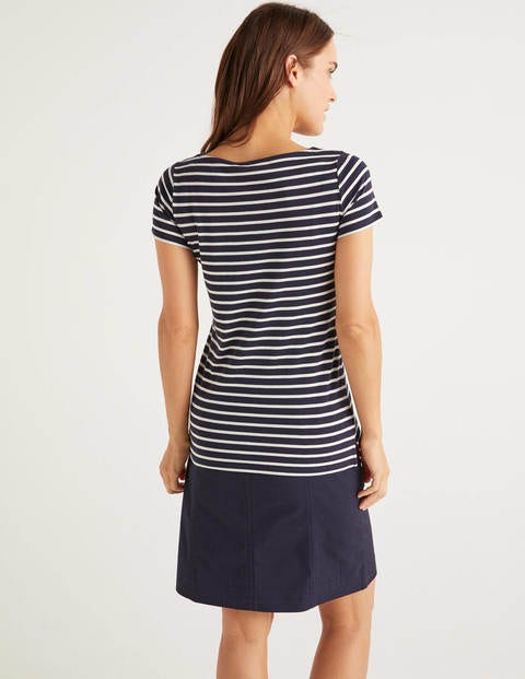 Short Sleeve Breton - Navy/Ivory Short Sleeve Breton - Navy/Ivory