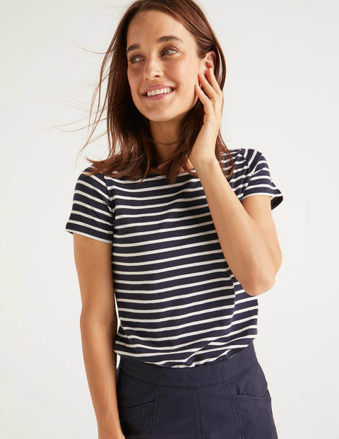 Short Sleeve Breton - Navy/Ivory Short Sleeve Breton - Navy/Ivory