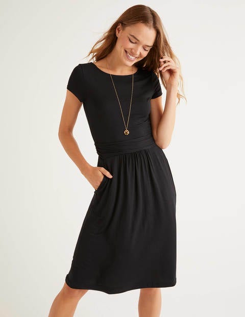 Amelie Jersey Dress - Black Amelie Jersey Dress - Black