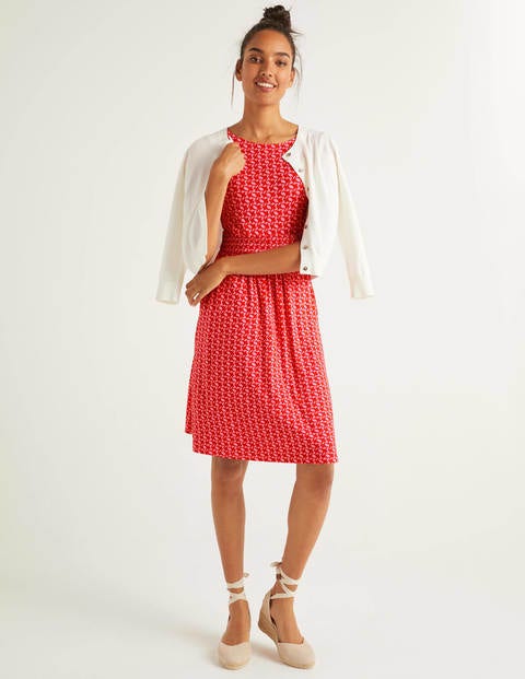Amelie Jersey Dress - Pink Fizz, Skybird Amelie Jersey Dress - Pink Fizz, Skybird