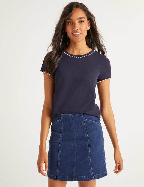 Charlie Jersey T-Shirt - Navy Charlie Jersey T-Shirt - Navy