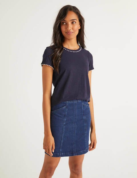 Charlie Jersey T-Shirt - Navy Charlie Jersey T-Shirt - Navy