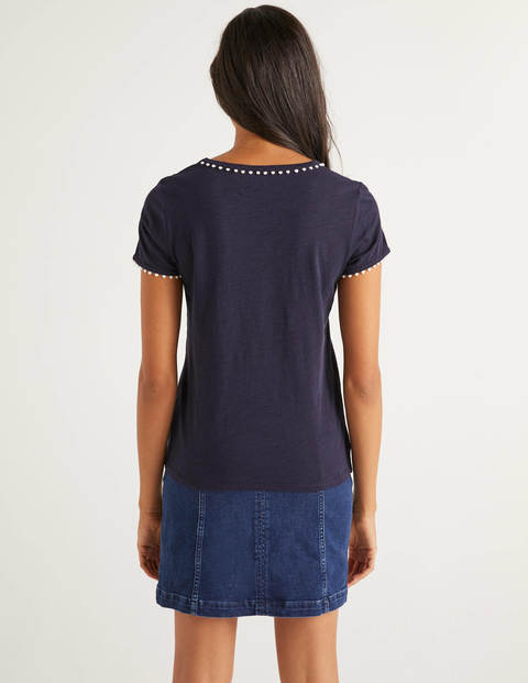 Charlie Jersey T-Shirt - Navy Charlie Jersey T-Shirt - Navy
