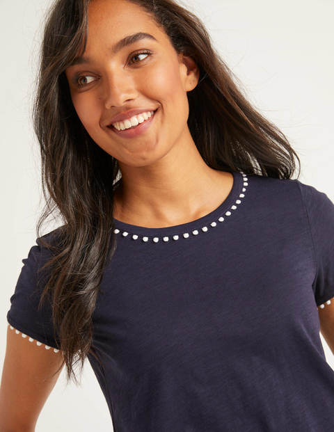 Charlie Jersey T-Shirt - Navy Charlie Jersey T-Shirt - Navy