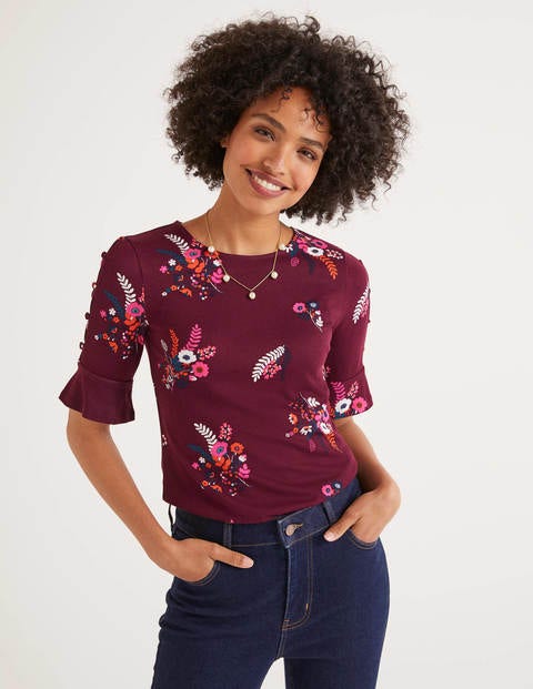 Bella Ponte Top - Ruby Ring, Country Posy Bella Ponte Top - Ruby Ring, Country Posy