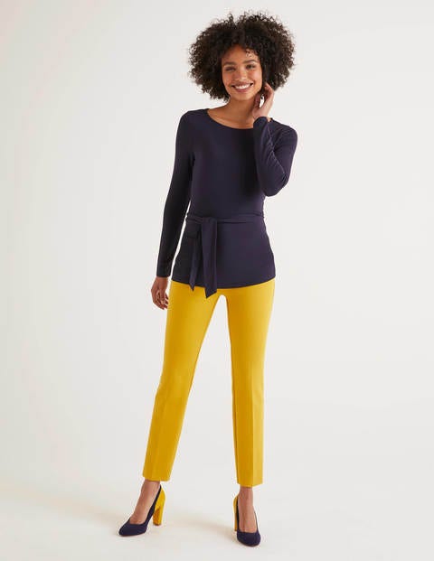 Bernadette Jersey Top - Navy Bernadette Jersey Top - Navy