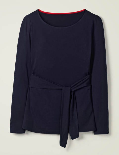 Bernadette Jersey Top - Navy Bernadette Jersey Top - Navy