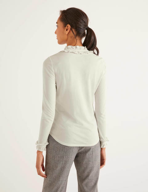 Alberta Jersey Shirt - Ivory Alberta Jersey Shirt - Ivory