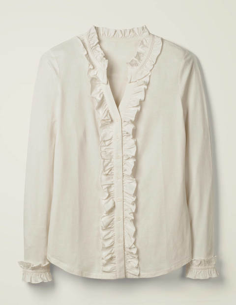 Alberta Jersey Shirt - Ivory Alberta Jersey Shirt - Ivory
