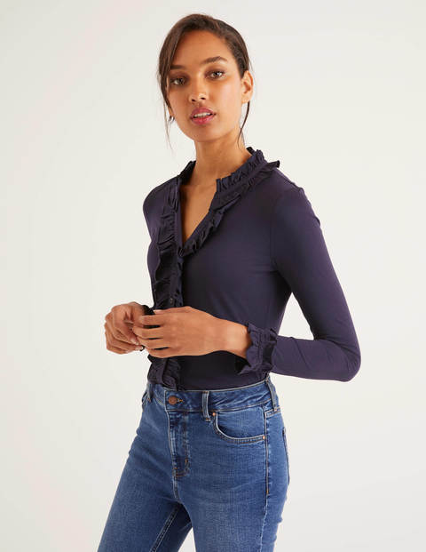 Alberta Jersey Shirt - Navy Alberta Jersey Shirt - Navy