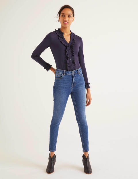 Alberta Jersey Shirt - Navy Alberta Jersey Shirt - Navy