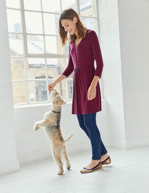 Sabina Jersey Tunic - Ruby Ring, Pear Droplet Sabina Jersey Tunic - Ruby Ring, Pear Droplet