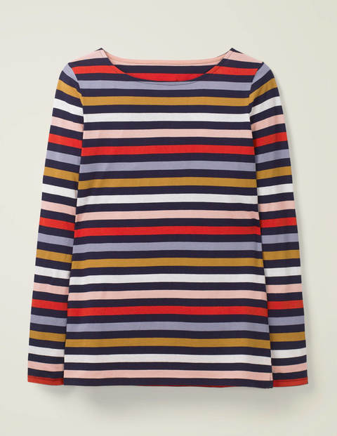 Long Sleeve Breton - River/Trumpet Multi Stripe Long Sleeve Breton - River/Trumpet Multi Stripe