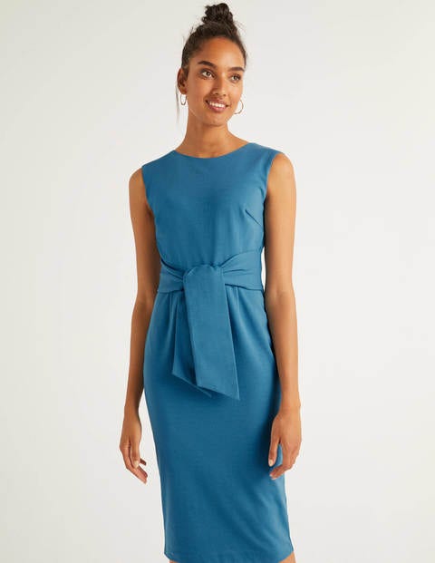 Jessica Ponte Dress - Aegean Blue Jessica Ponte Dress - Aegean Blue