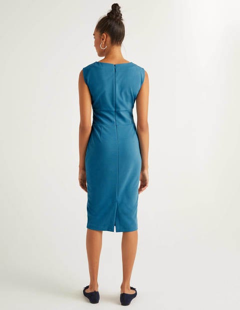 Jessica Ponte Dress - Aegean Blue Jessica Ponte Dress - Aegean Blue