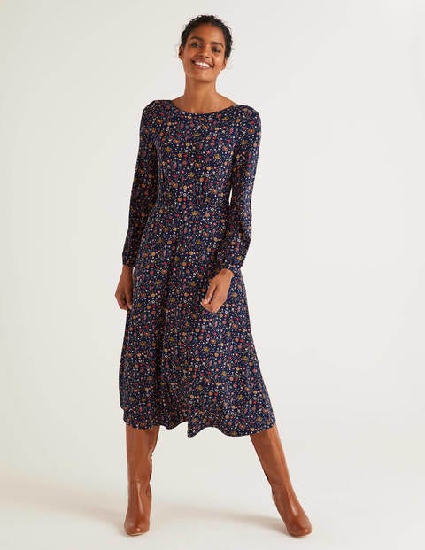 navy boden dress