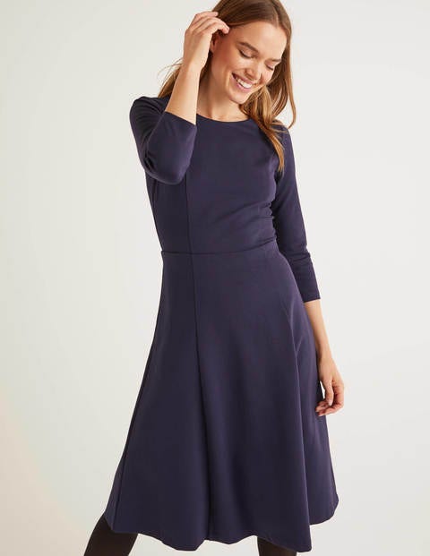 Nancy Ponte Dress - Navy Nancy Ponte Dress - Navy