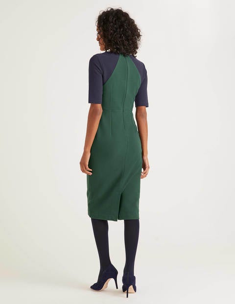 Poppy Ottoman Dress - Midnight Garden/Navy Poppy Ottoman Dress - Midnight Garden/Navy