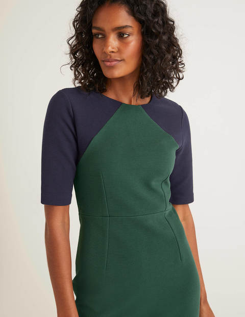 Poppy Ottoman Dress - Midnight Garden/Navy Poppy Ottoman Dress - Midnight Garden/Navy