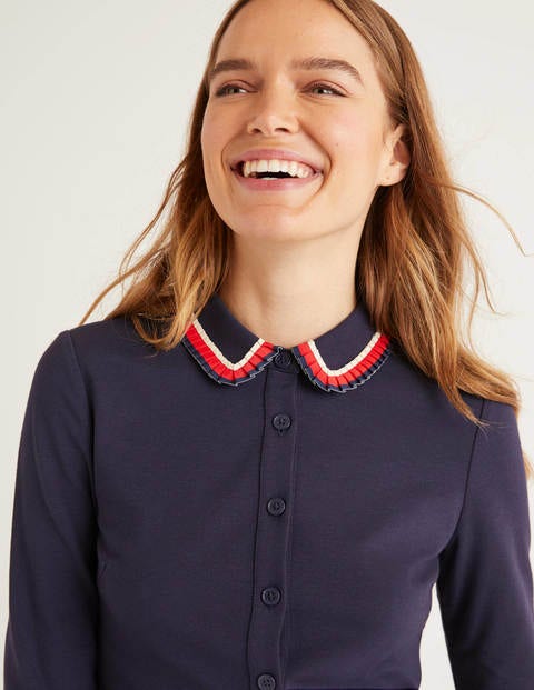 Amber Ponte Dress - Navy Amber Ponte Dress - Navy