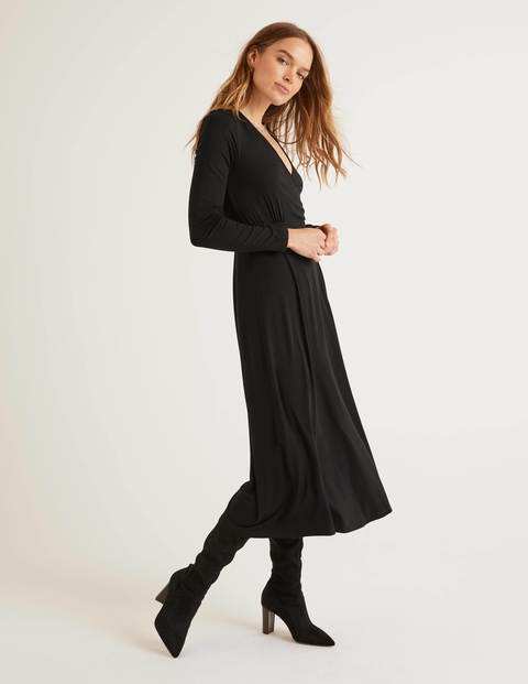 Laurie Jersey Dress - Black Laurie Jersey Dress - Black