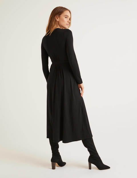 Laurie Jersey Dress - Black Laurie Jersey Dress - Black
