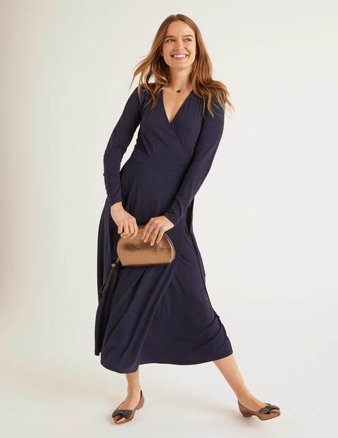 Laurie Jersey Dress - Navy Laurie Jersey Dress - Navy