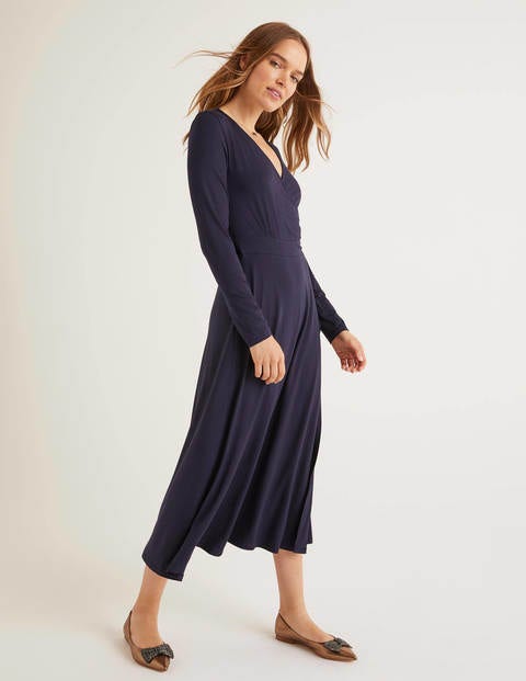 Laurie Jersey Dress - Navy Laurie Jersey Dress - Navy