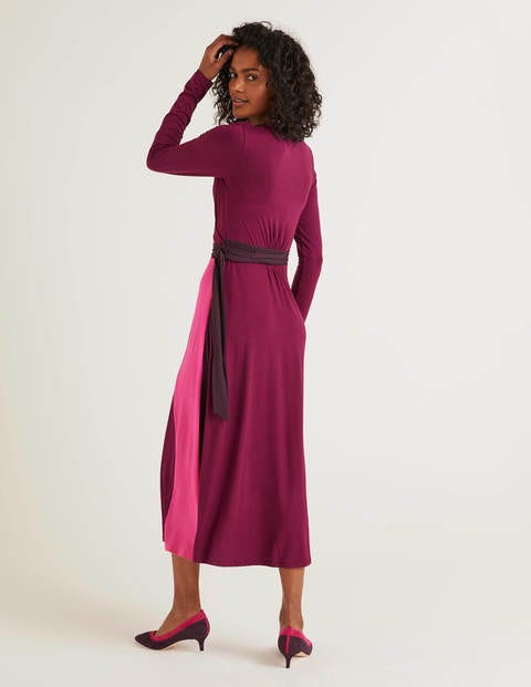 Laurie Jersey Dress - Beetroot Multi Laurie Jersey Dress - Beetroot Multi