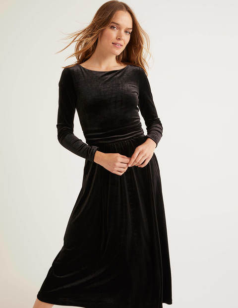 Lois Velvet Dress - Black Lois Velvet Dress - Black