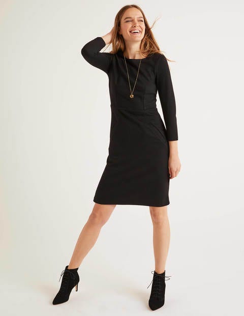 Agnes Jacquard Dress - Black Agnes Jacquard Dress - Black