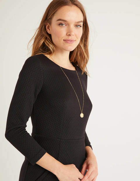 Agnes Jacquard Dress - Black Agnes Jacquard Dress - Black