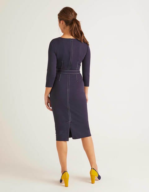 Rosalie Ponte Dress - Navy Rosalie Ponte Dress - Navy