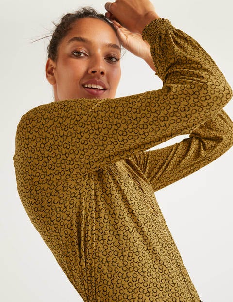 Alba Jersey Shirt - Trumpet/Black, Sweet Petal Alba Jersey Shirt - Trumpet/Black, Sweet Petal