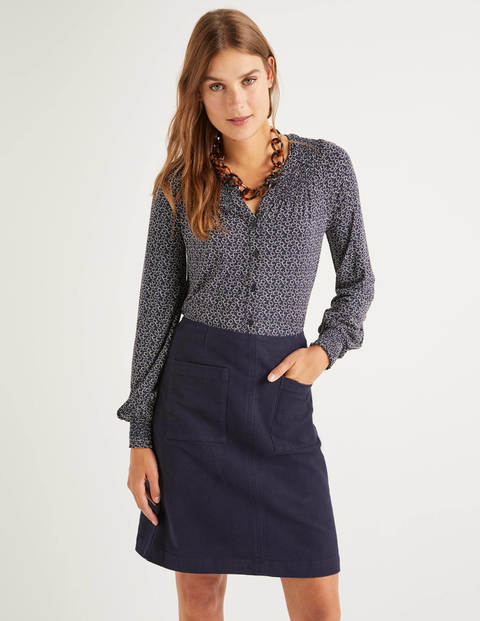 Alba Jersey Shirt - Navy/Ivory, Sweet Petal Alba Jersey Shirt - Navy/Ivory, Sweet Petal