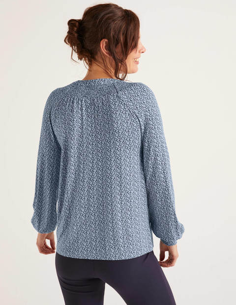 Alba Jersey Shirt - River/Navy, Sweet Petal Alba Jersey Shirt - River/Navy, Sweet Petal