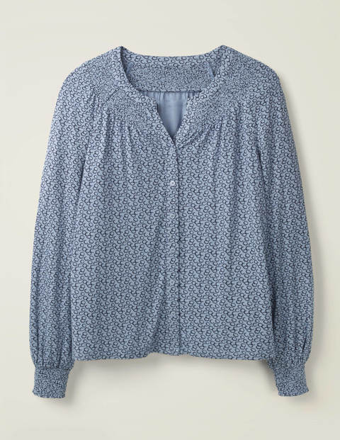 Alba Jersey Shirt - River/Navy, Sweet Petal Alba Jersey Shirt - River/Navy, Sweet Petal