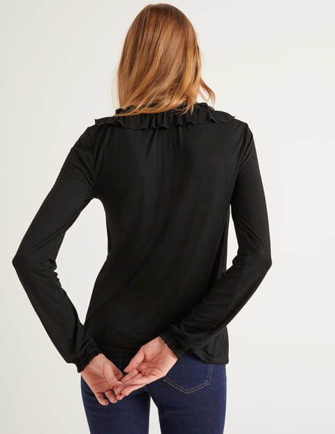 Catriona Jersey Top - Black Catriona Jersey Top - Black