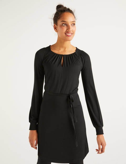 Clementine Jersey Tunic - Black Clementine Jersey Tunic - Black