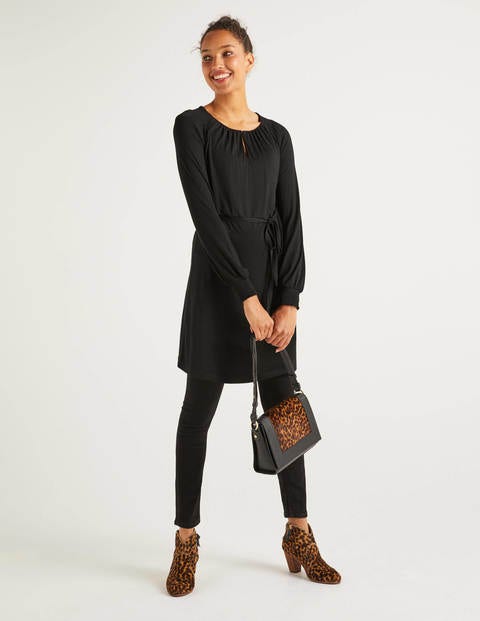 Clementine Jersey Tunic - Black Clementine Jersey Tunic - Black