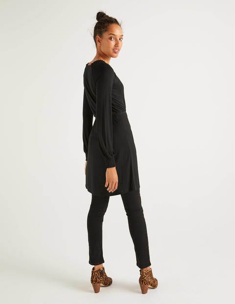Clementine Jersey Tunic - Black Clementine Jersey Tunic - Black