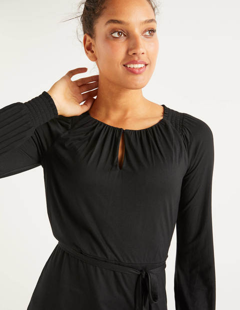 Clementine Jersey Tunic - Black Clementine Jersey Tunic - Black