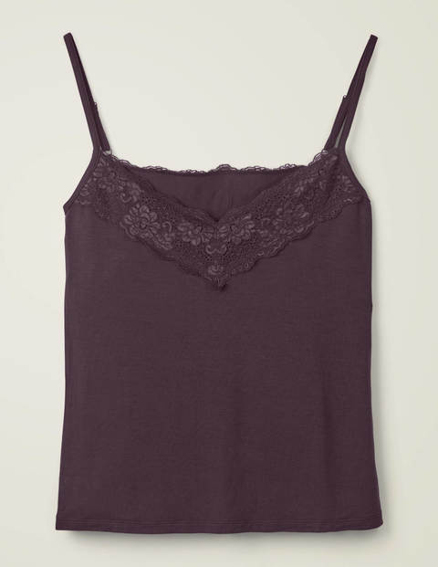 Lace Cami - Fig Lace Cami - Fig